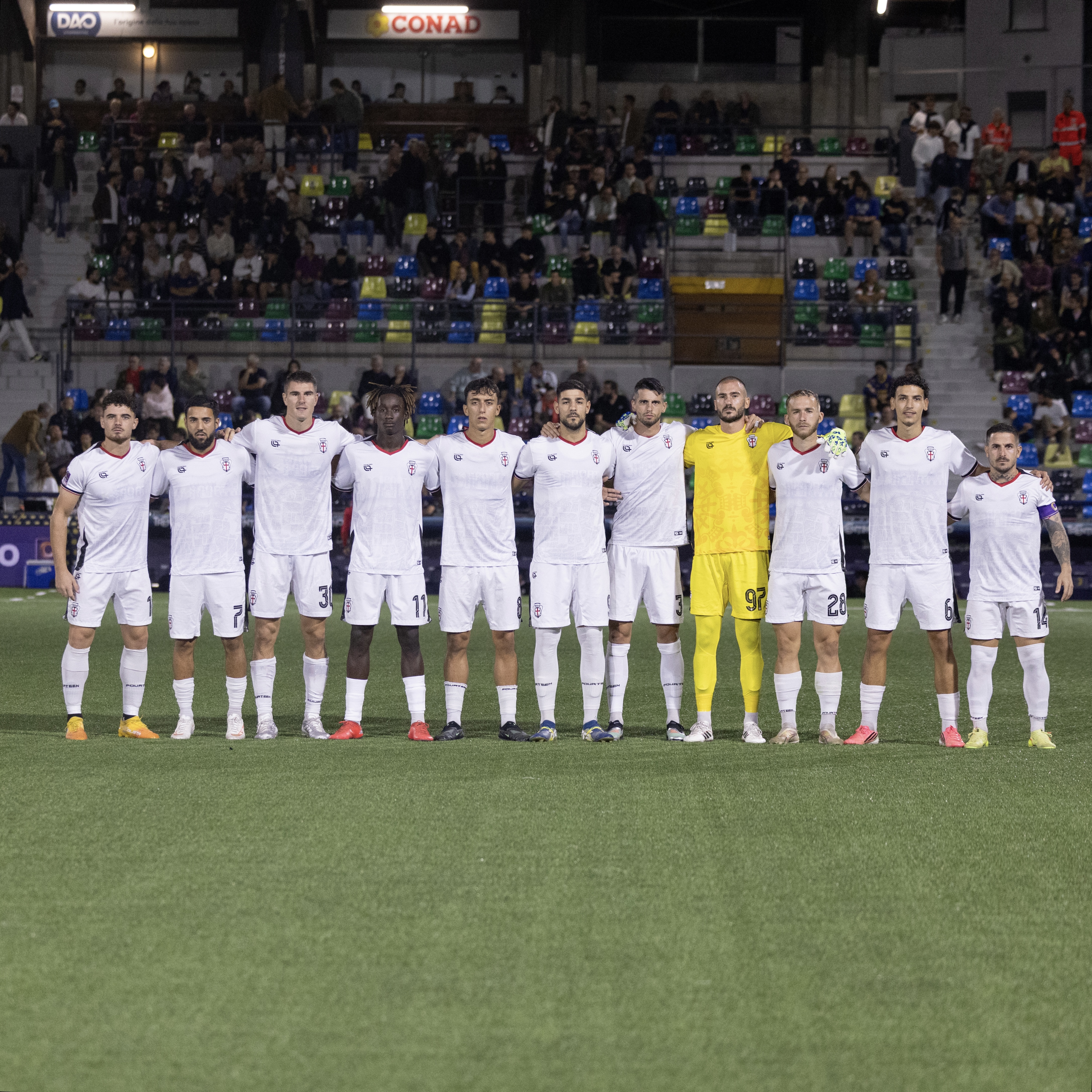 TABELLINO | Trento 4-0 Pro Vercelli