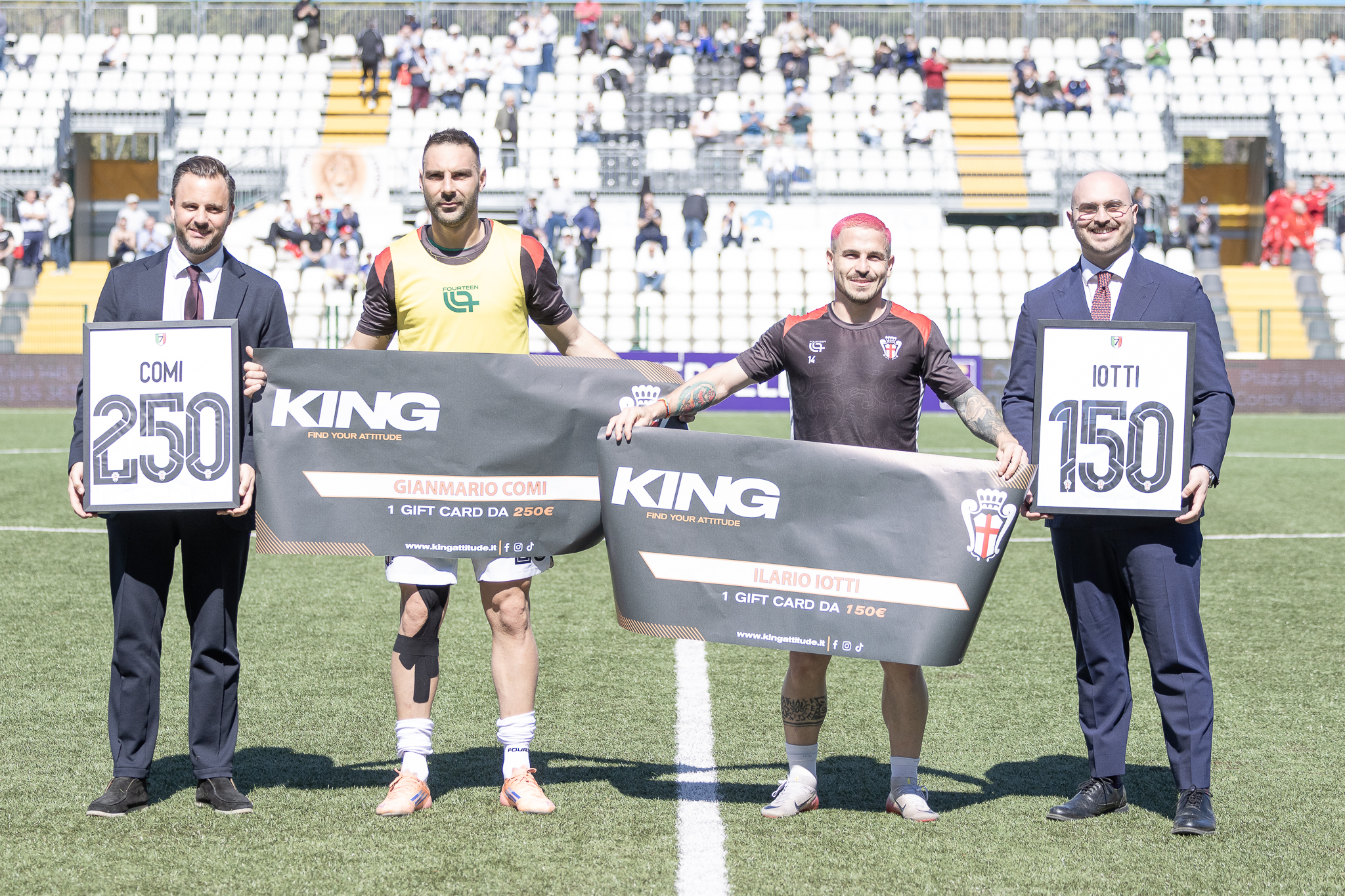 Pro Vercelli e KING insieme per celebrare le Bandiere delle Bianche Casacche