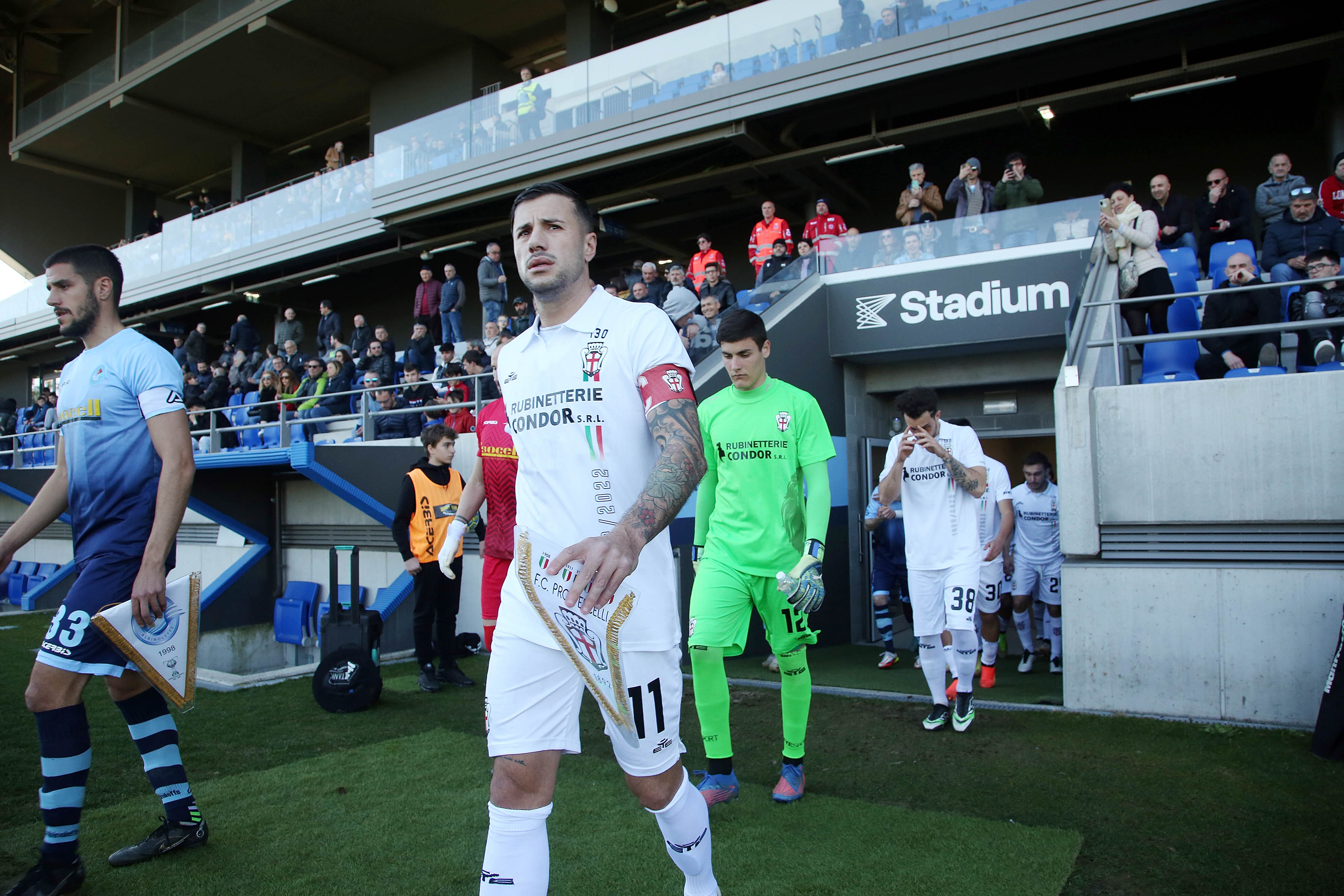 ALBINOLEFFE - PRO VERCELLI 0-1: IL TABELLINO