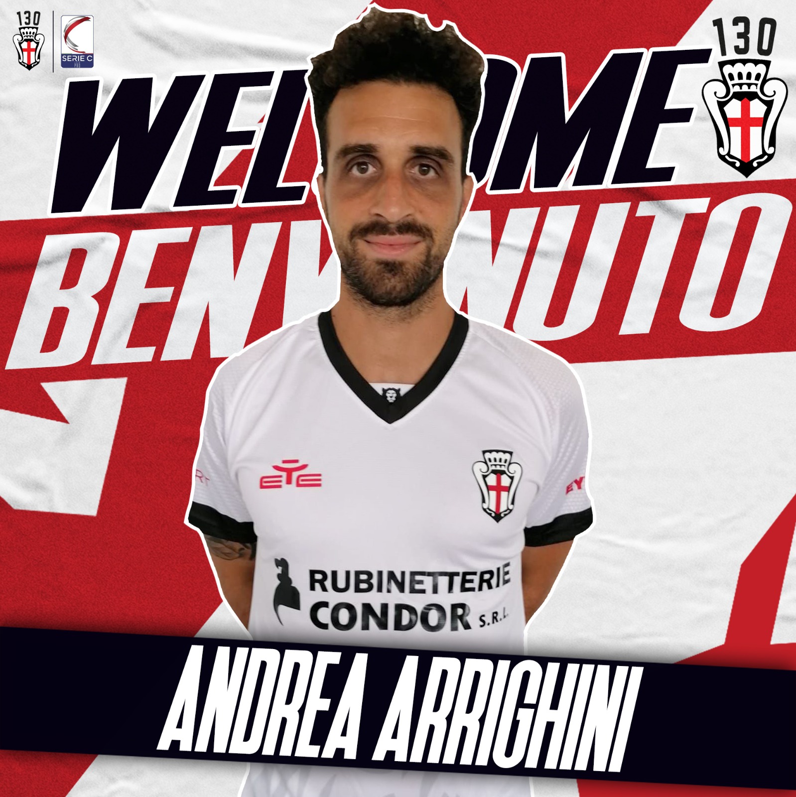 BENVENUTO ANDREA ARRIGHINI!