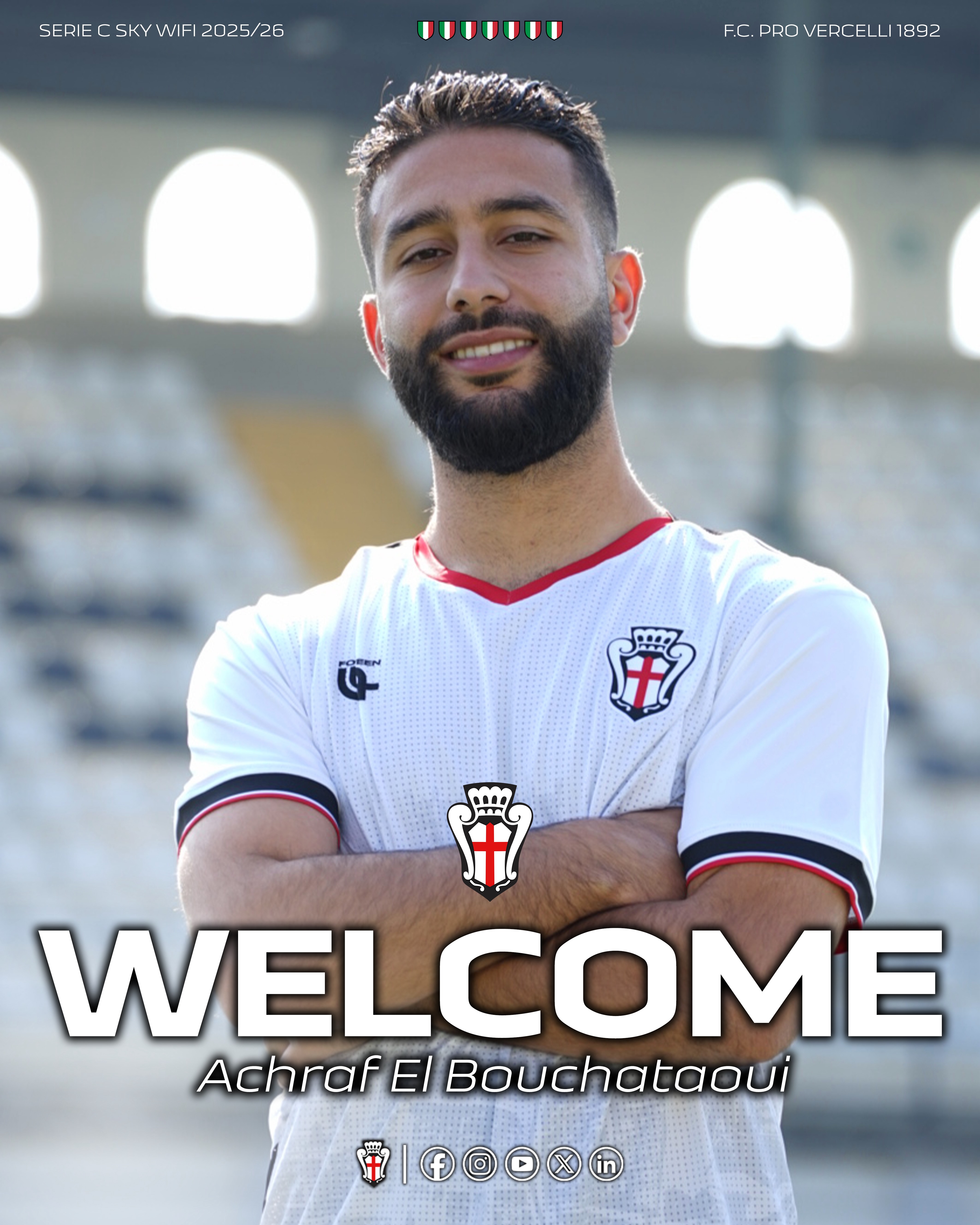 Benvenuto Achraf El Bouchataoui!
