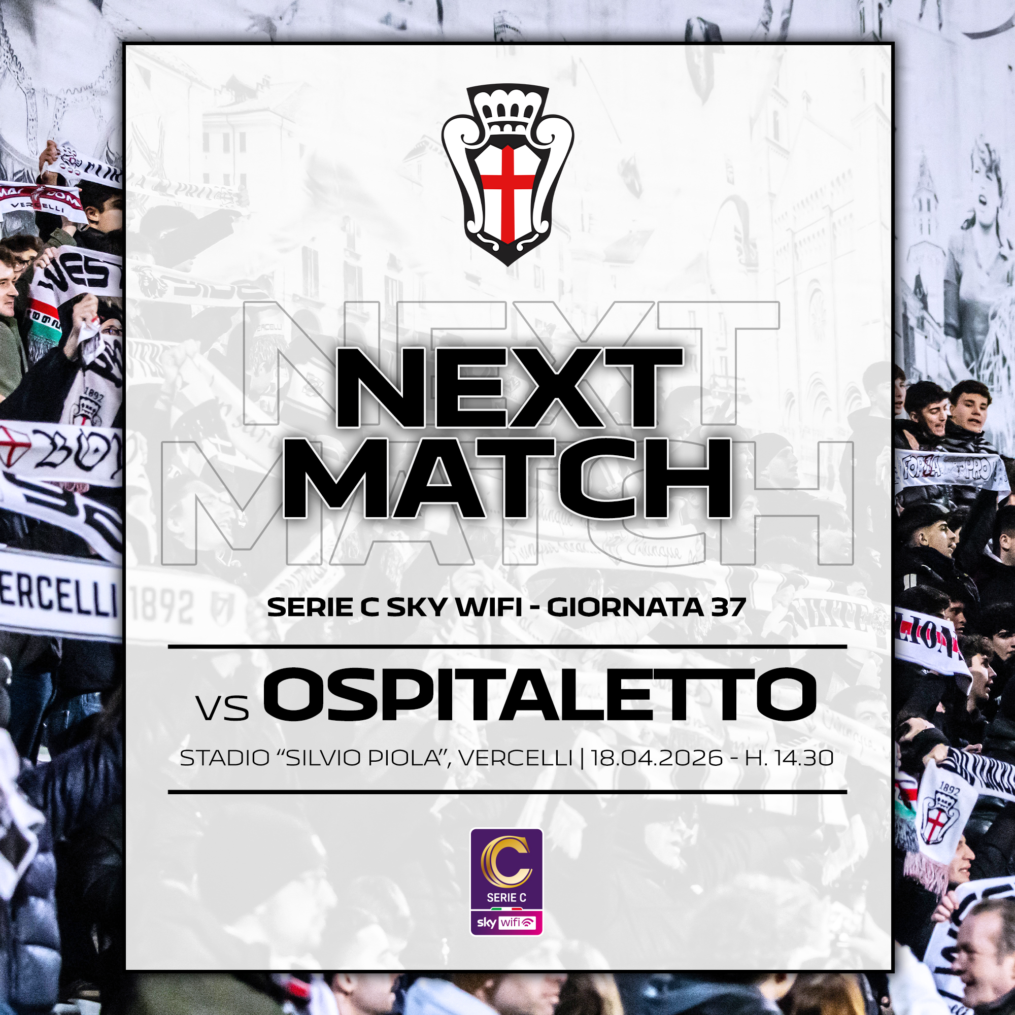 BIGLIETTERIA | Pro Vercelli - Ospitaletto