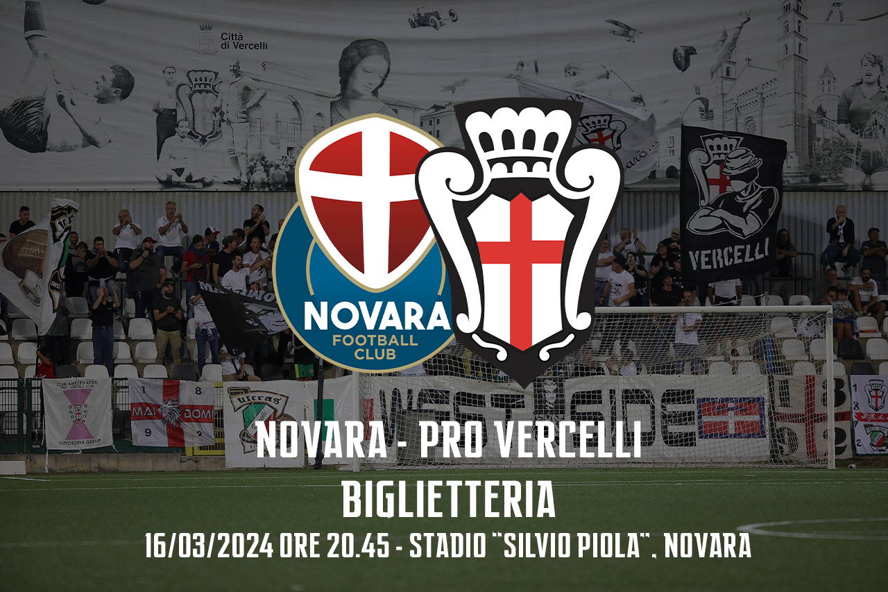 Novara - Pro Vercelli | Biglietteria