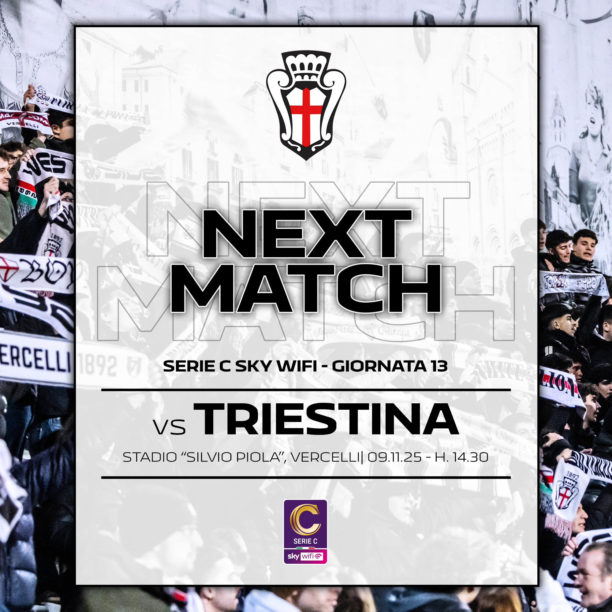 BIGLIETTERIA | Pro Vercelli - Triestina