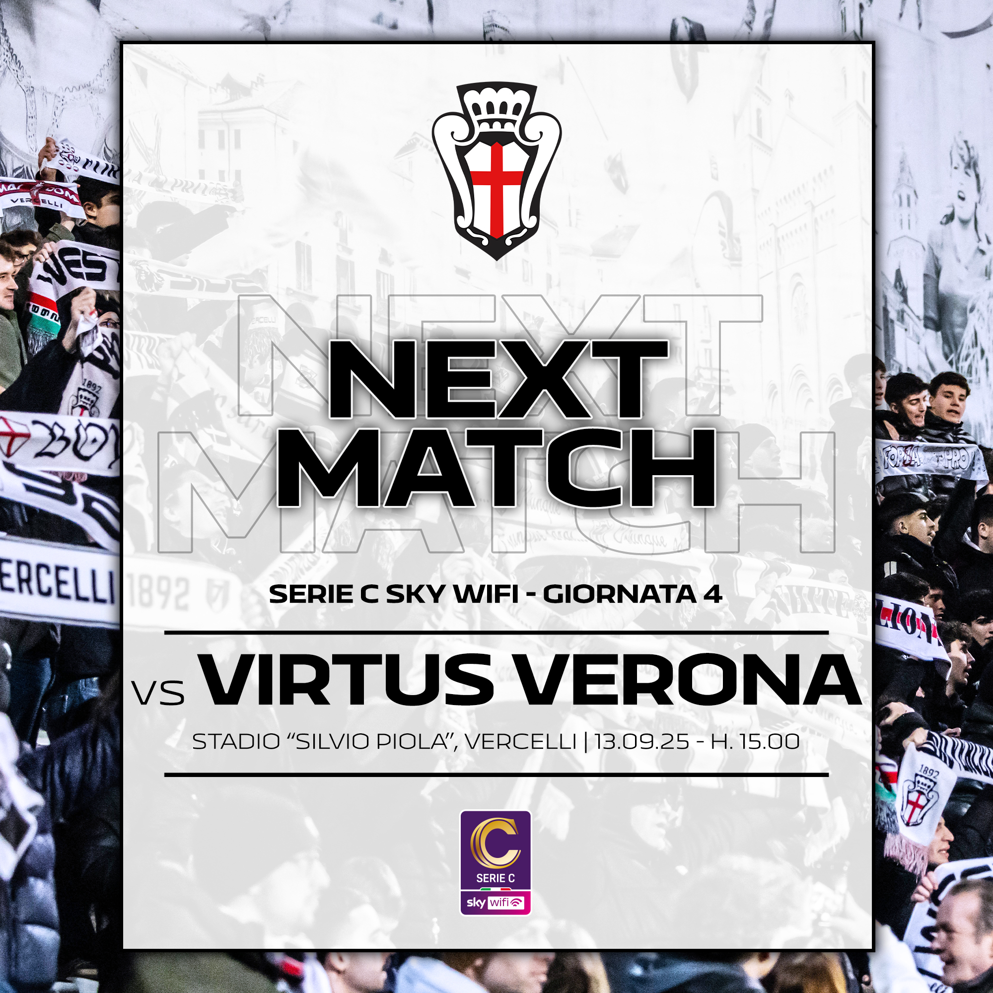 BIGLIETTERIA | Pro Vercelli - Virtus Verona