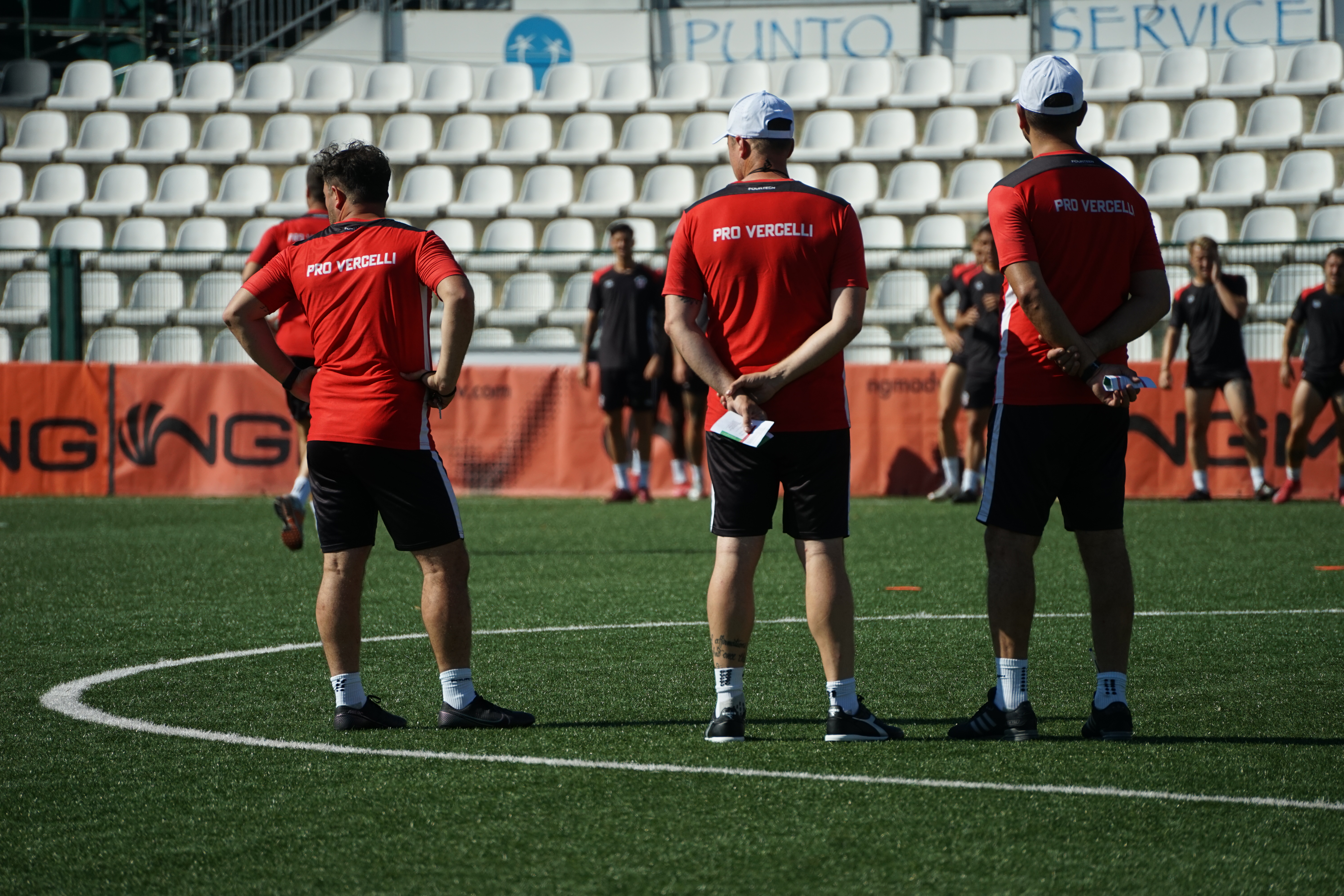 Composizione dello staff tecnico della Prima Squadra