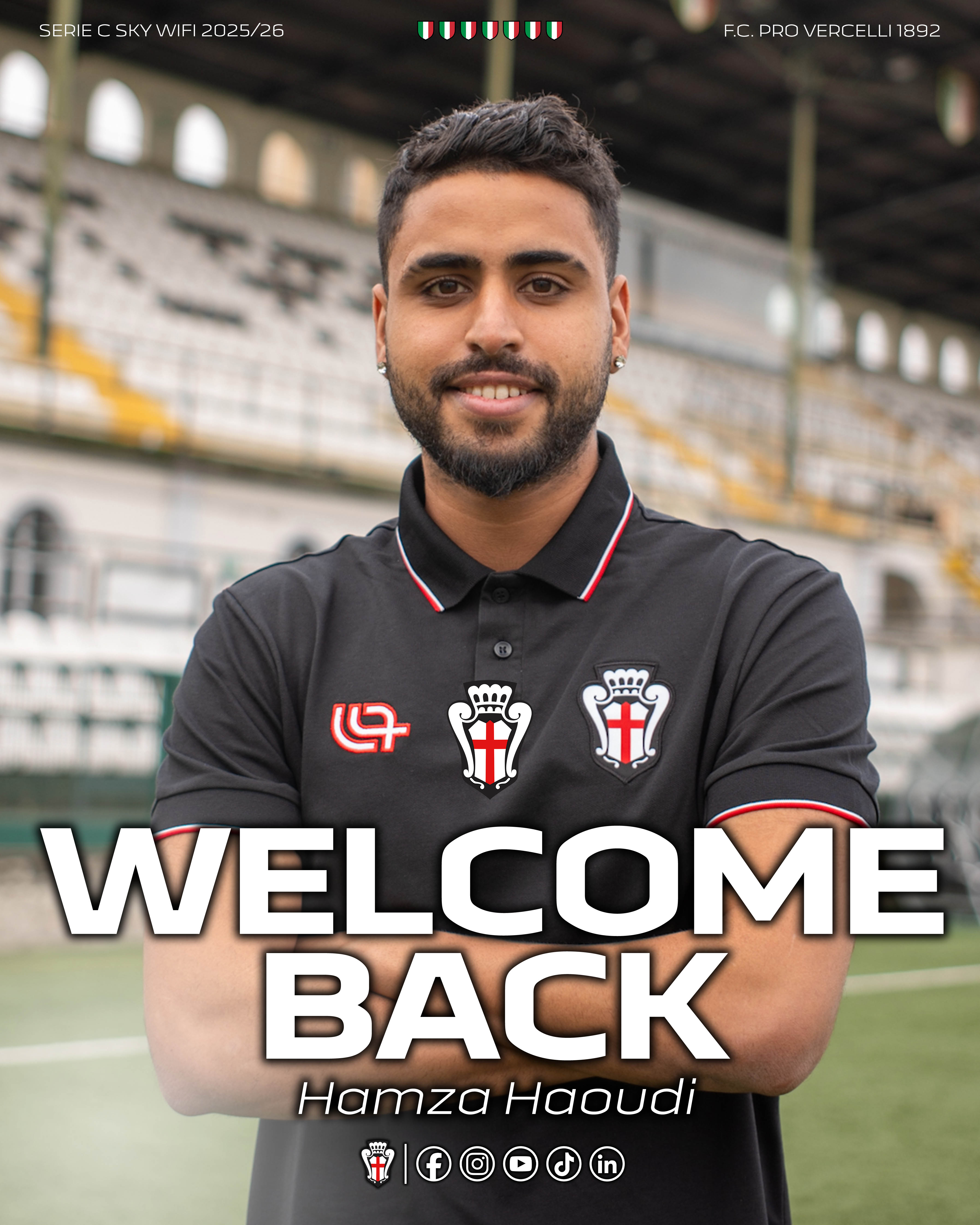 Bentornato Hamza Haoudi!