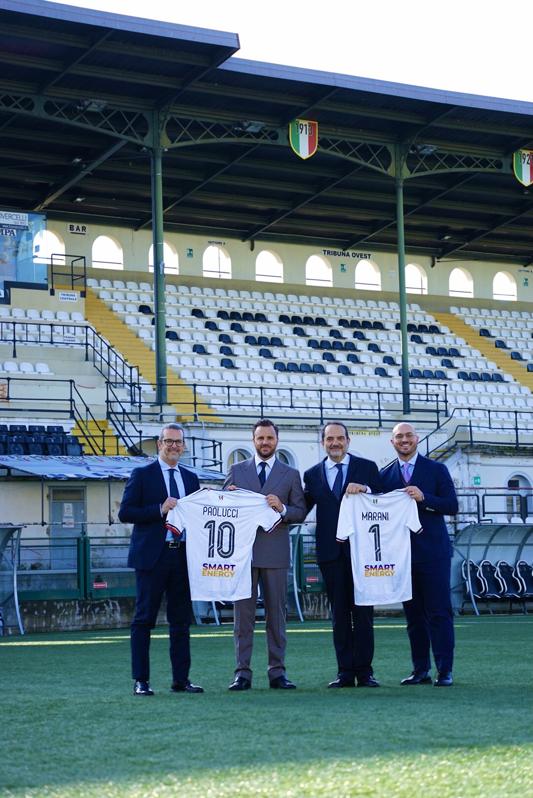 Il Presidente Marani e il Segretario Generale Paolucci in visita al Piola