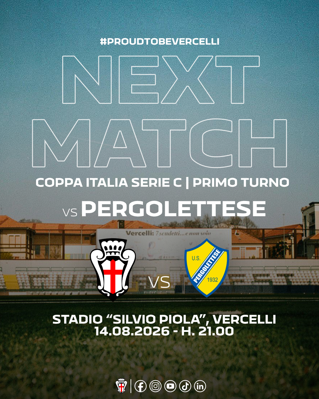 BIGLIETTERIA | Pro Vercelli - Pergolettese