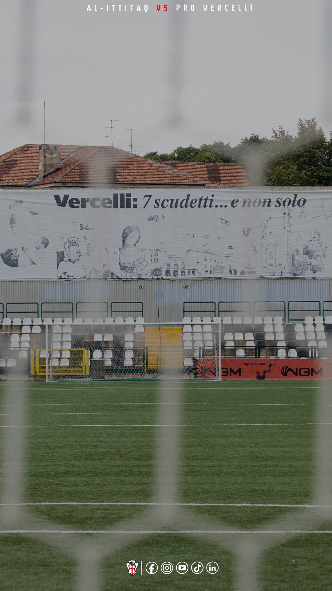 Pro Vercelli – Al-Ittifaq: Amichevole a Porte Aperte