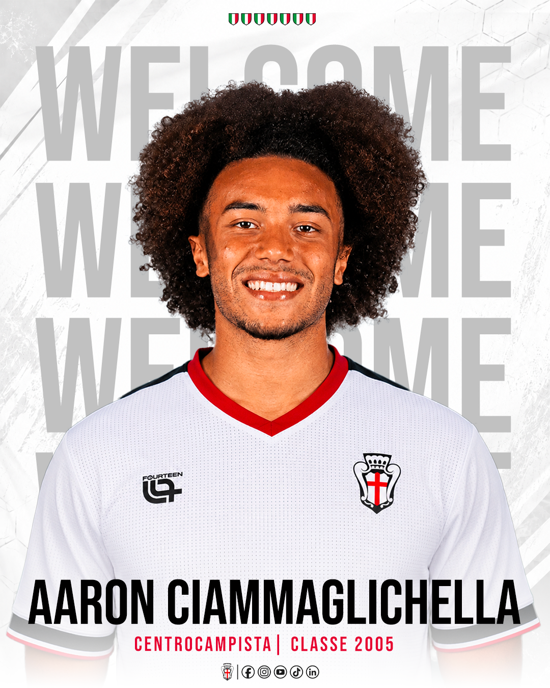 Aaron Ciammaglichella è un Nuovo Calciatore della Pro Vercelli