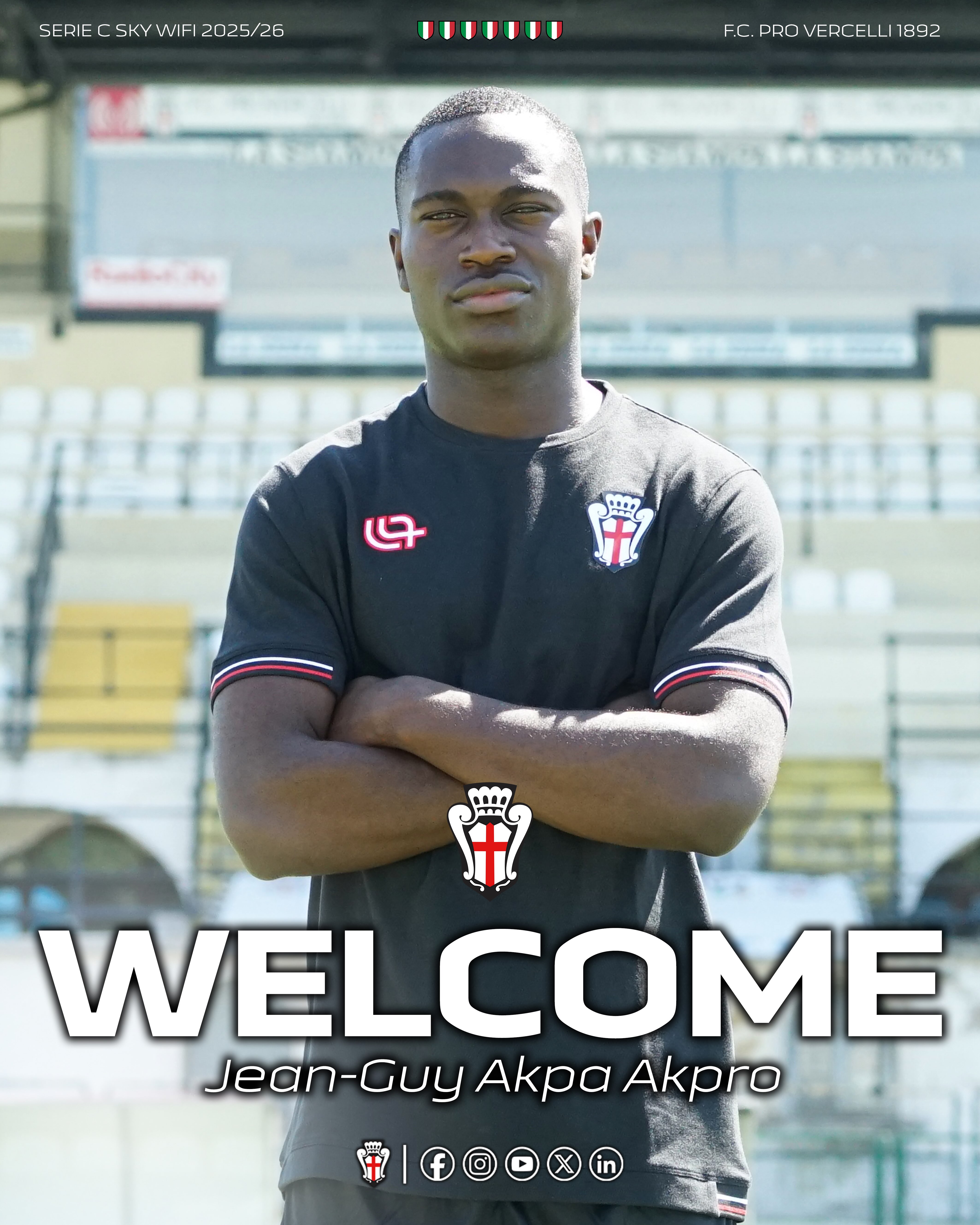 Benvenuto Jean-Guy Akpa Akpro!