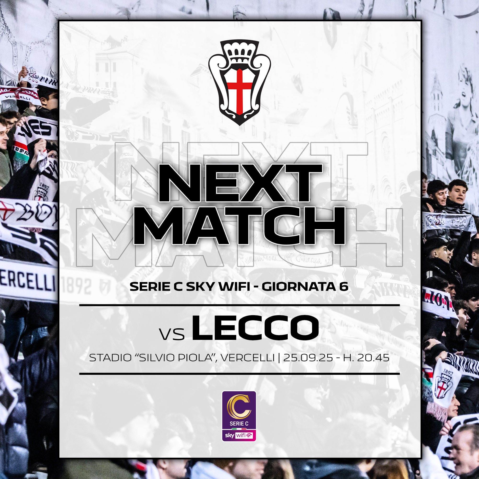 BIGLIETTERIA | Pro Vercelli - Lecco