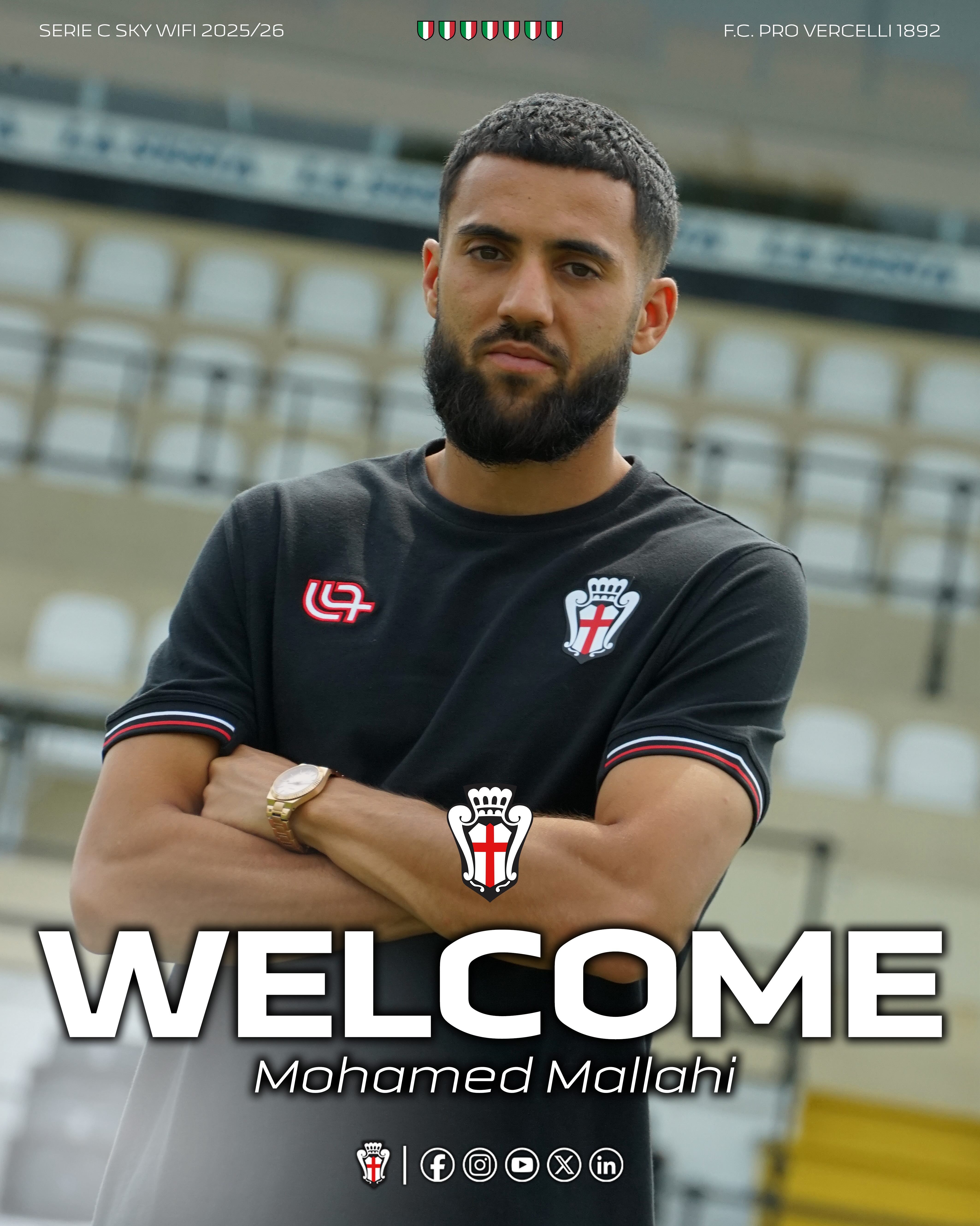 Benvenuto Mohamed Mallahi!