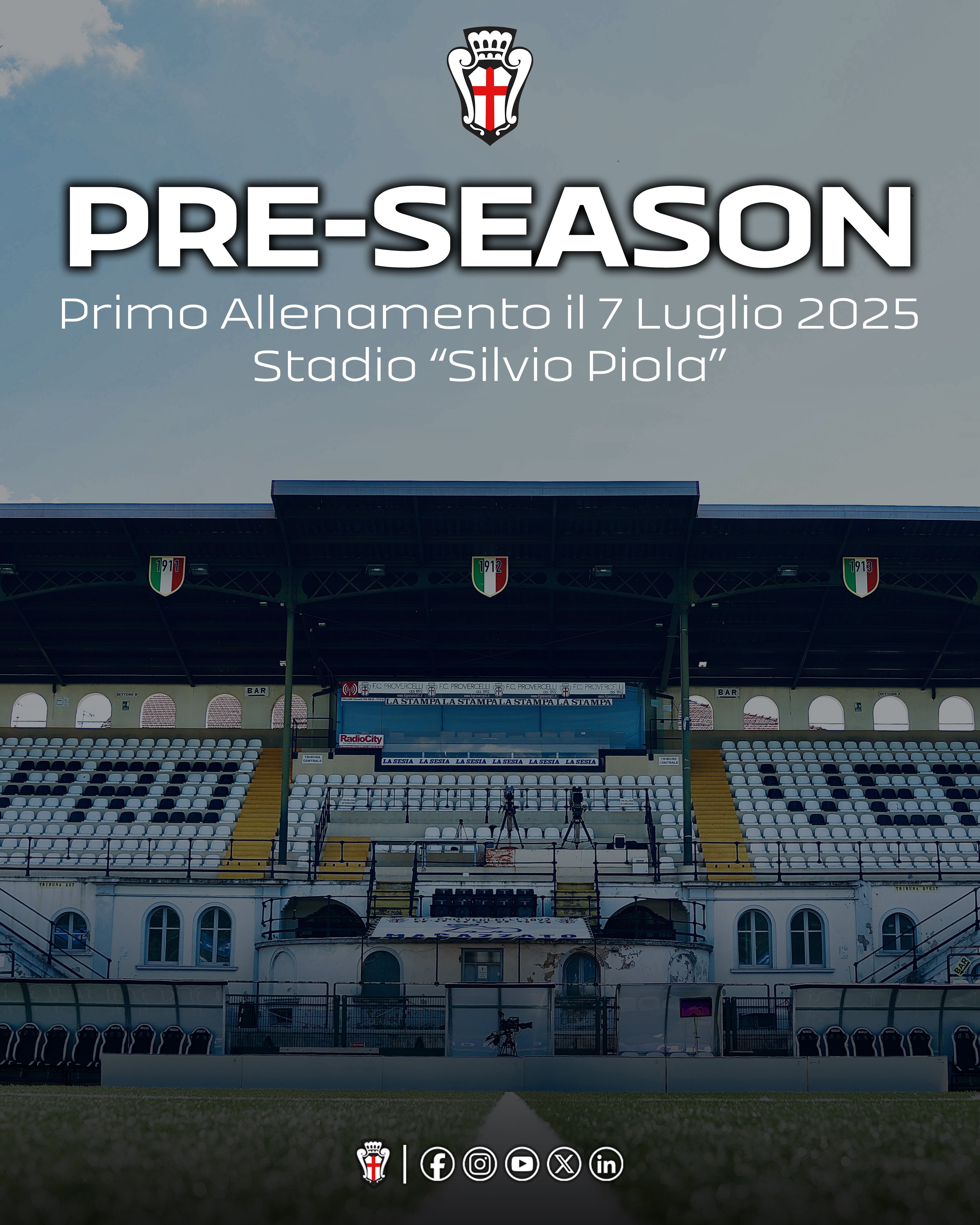 Le date del raduno e del ritiro estivo dei Leoni!