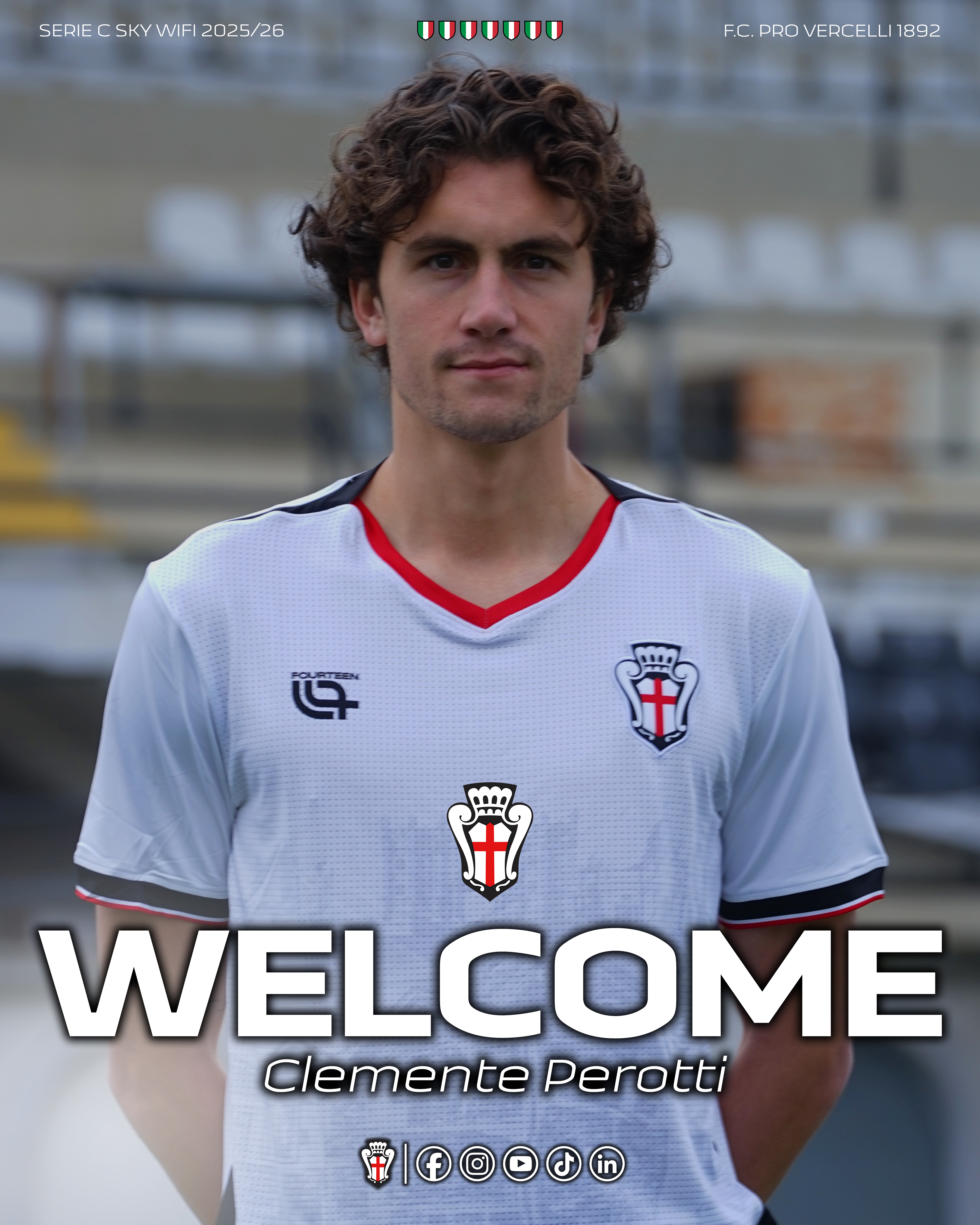 Benvenuto Clemente Perotti!